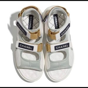Brand new chanel gladiators